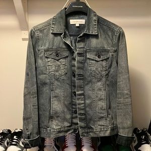Calvin Klein Jeans Medium Black Wash Men’s Denim Jacket Size Small